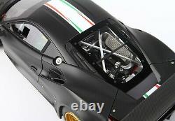 1/18 Ferrari 488 Modificato Matt Black Ltd to 24 Pieces P18203MB