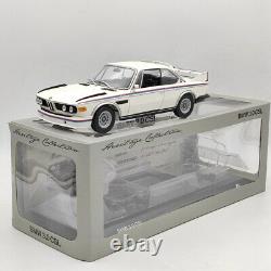 1/18 Scale MINICHAMPS BMW 3.0 CSL 1971 White Diecast Model Collection Door Open