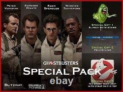 1/6 Scale Blitzway 1984 Ghostbusters Special Pack 4 Figure set inc Slimer