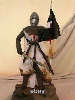 1/6 Scale Custom Made 12 inch Complete KNIGHT TEMPLAR action figure diorama