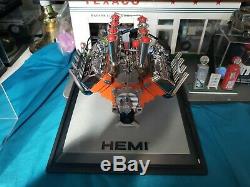 1/6 Scale Gmp Hilborn Injected Chrysler Hemi Drag Engine Limited Edition Orange