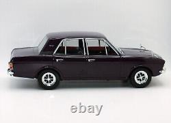 118 CULT Model 1970 MK2 FORD CORTINA 1600E (Aubergine) #CML048-6'LTD 100pcs