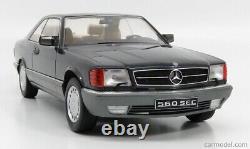 118 Kk Scale Kkdc180331 Mercedes 560sec Charcoal New Limited Edition Of 1000