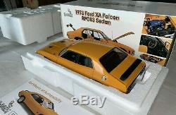 118 Scale Classic Carlectables Ford XA GT RP083 sedan in Yellow Fire 1 Of 1000