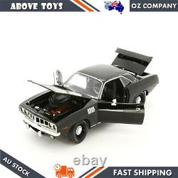118 Scale Limited Edition 1971 Plymouth Hemi Cuda Black Model Car Collection