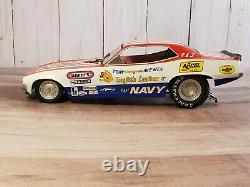 1320 The Floppers Tom McEwen Mongoose Navy 124 Scale Diecast Nitro Funny Car