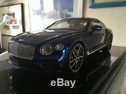 18 MR Collection 2018 NEW BENTLEY CONTINENTAL GT (Large Scale Dealer Edition)