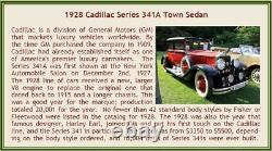 1928 Cadillac 341A Town Sedan model in 143 scale by Esval Models