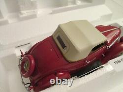 1936 Ford Cabriolet Franklin Mint Limited Edition 3,000 made 124 Scale Replica