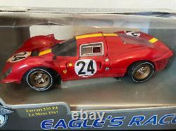 1967 Ferrari 330 P4 Le Mans, 1/18 Scale Limited Edition, by Eagles Race IN'90s