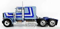 1967 Peterbilt 359 Semi-truck Blue 118 Scale Model By Road Kings Rk180084s