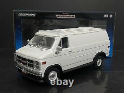 1983 GMC Vandura Work Cargo Van Custom White 1/18 Scale Kodeblake Exclusive