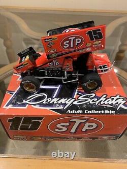 2009 DONNY SCHATZ TSR STP WORLD OF OUTLAWS 118 SCALE DIECAST. DIN #141 Of 650