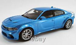 2020 Dodge Charger Srt Hellcat Blue Daytona Anniv Ed 118 Scale Gt Spirit Us031
