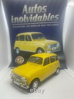 4 UNFORGETTABLE CARS FROM MEXICO DIE CAST Scale 124 Limited Edition Renault