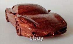 458 ITALIA 118 Wood Car Scale Model Replica Speciale Limited Edition Toy