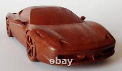 458 Italia 118 Wood Car Scale Model Replica Speciale Limited Edition Toy