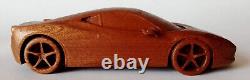 458 Italia 118 Wood Car Scale Model Replica Speciale Limited Edition Toy