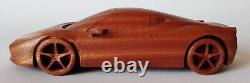 458 Italia 118 Wood Car Scale Model Replica Speciale Limited Edition Toy