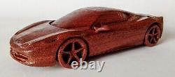 458 Italia 118 Wood Car Scale Model Replica Speciale Limited Edition Type