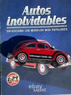8 UNFORGETTABLE CARS FROM MEXICO DIE CAST Scale 124 Limited Edition. 1st series
