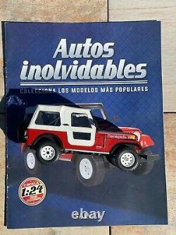 8 UNFORGETTABLE CARS FROM MEXICO DIE CAST Scale 124 Limited Edition. 1st series