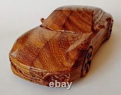 911 (991) Carrera S 116 WOOD CAR SCALE MODEL COLLECTIBLE REPLICA OLDTIMER TOY