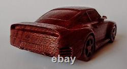 959 Carrera 115 Wood Car Scale Model Replica Oldtimer Limited Edition