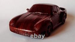 959 Carrera 115 Wood Car Scale Model Replica Oldtimer Limited Edition