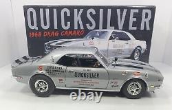 ACME 1/18 Scale 1968 CHEVY CAMARO SUPER STREET DRAGQUICK SILVERLimited Edition