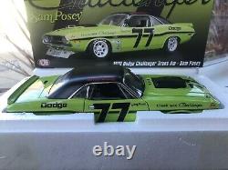 ACME 1970 Dodge Challenger Trans AM Sam Posey #77 1/18 Scale Limited Edition