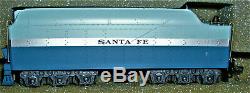 AHM Rivarossi #1583 HO Scale 4-6-4 Santa Fe Blue Goose Hudson Locomotive #3460