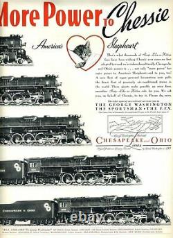 AHM/Rivarossi Berkshire 2-8-4 #2786 (Kanawha) C&O HO Scale Steam Locomotive & Te