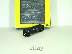 ATHEARN N SCALE 40' 3-BAY RIB-SIDE OPEN HOPPER 4 PACK WithLOAD PENNSYLVANIA 24536