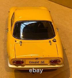 AUTOart Millennium Ed Lotus Elan S/E (S3) Coupe in Yellow 1/18 Scale. New in box