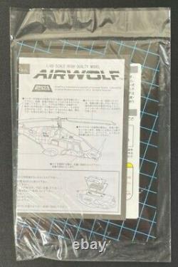 Aoshima Air Wolf SGM-08 Airwolf 1/48 scale Diecast Limited Metallic Body Black