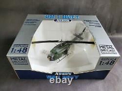Armour Bell UH-1D Huey 1st Calvalry Medevac 148 Scale Diecast Army Helicopter