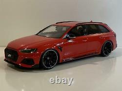 Audi ABT RS4-S Red 118 Scale Resin Model GT Spirit GT850