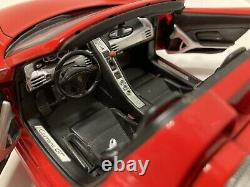AutoArt 118 Scale RED Porsche Carrera GT RARE FREE SHIPPING