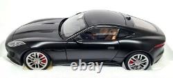 Autoart 1/18 Jaguar F-Type R Coupe 2015 Matt Black Composite Scale Model Car