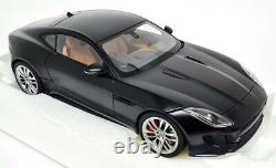 Autoart 1/18 Jaguar F-Type R Coupe 2015 Matt Black Composite Scale Model Car