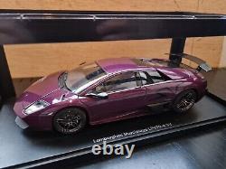 Autoart 1/18 Scale Diecast 74628 Lamborghini Murcielago LP670-4 SV Purple