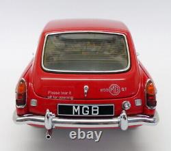 Autoart 1/18 Scale Diecast 76601 1969 MGB GT Mk2 Coupe Red