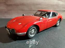 Autoart Toyota 2000 GT 118 Scale Diecast Model Car 78751 Red Limited Edition