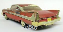 Autoworld 1/18 Scale 1958 EVIL Plymouth Fury Christine With Lights Model Car