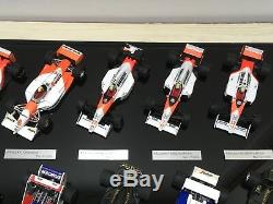 Ayrton Senna 1/43 Scale MINICHAMPS Car Collection 17pcs Complete Set LE MIB