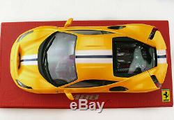 BBR 118TH Scale P18145D Ferrari 488 Pista Threelayered Yellow