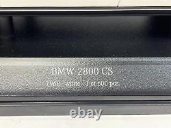 BMW 2800 CS 1968 White 118 Scale Minichamps 155028030