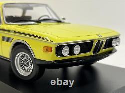 BMW 3.0 CSI 1971 Yellow 118 Scale Minichamps 155028130