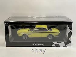 BMW 3.0 CSI 1971 Yellow 118 Scale Minichamps 155028130